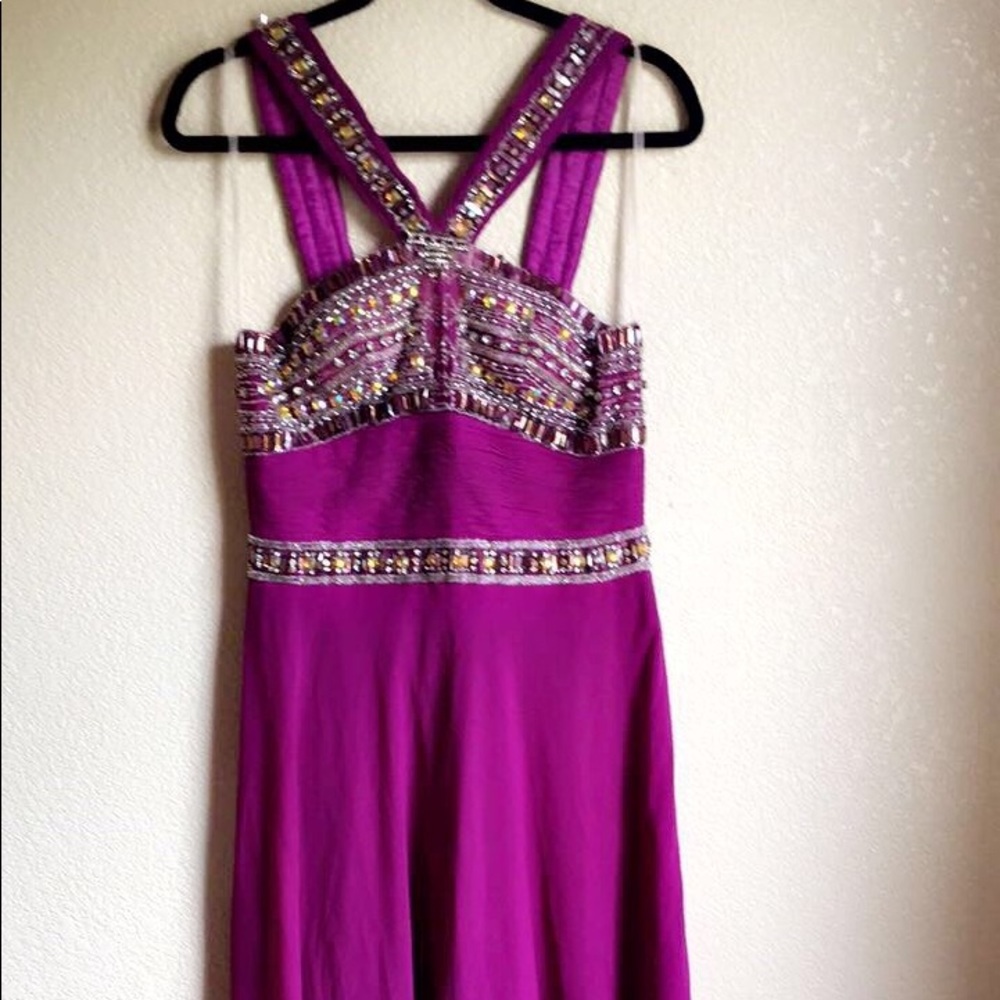 Purple dress💎